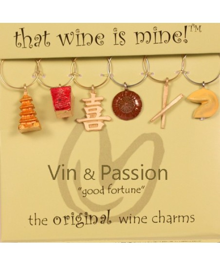 Wine charm - Good fortune