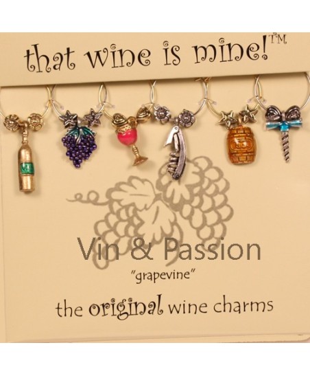 Wine charm - GrapeVine