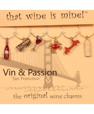 Wine charm - San Francisco