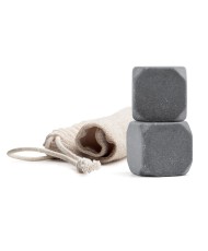 Set of 2 Sculpted Chilling Stones