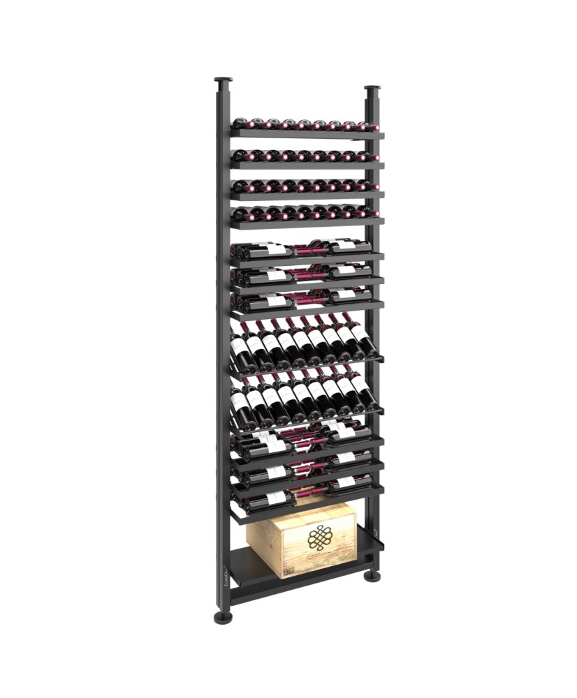 Modulo-X wine rack by EuroCave | 102 bottles