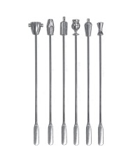 Set of 6 Stainless Steel...