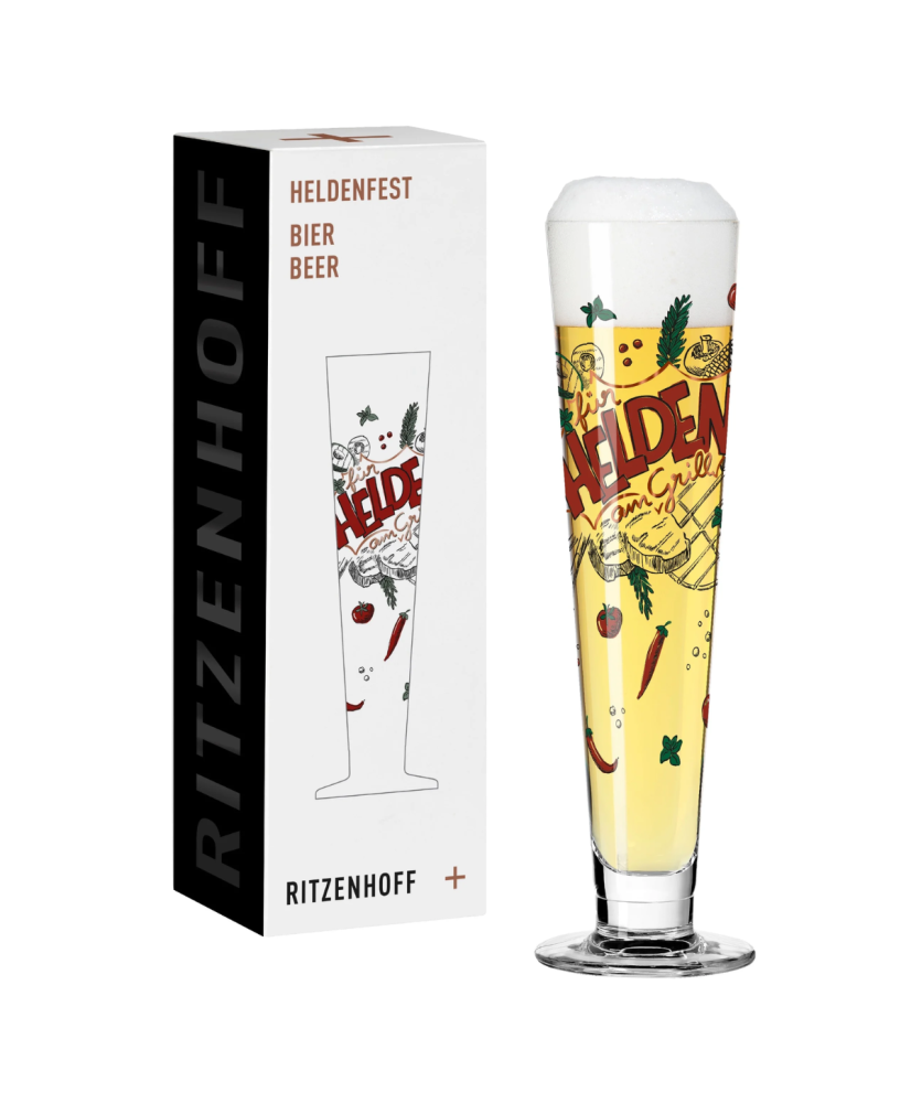 Beer Label Ritzenhoff Glass 1011013 Black