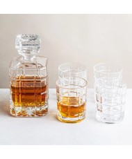 Set of 4 Tumblers and Decanter