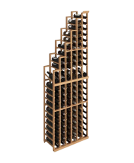 Elite Kit Rack - Mahogany Modular Left Cascade 6 Columns