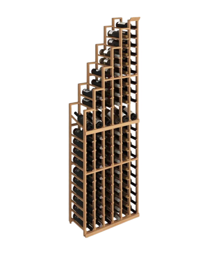 Elite Kit Rack -  6 Colonnes Cascade Gauche Modulable en Acajou