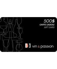 $500 gift card | Vin & Passion