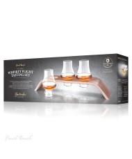 4 Piece Whiskey Flight Tasting Set