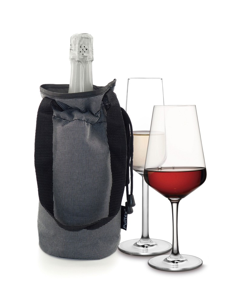 Grey 1 Bottle Cooler Bag "To Go"