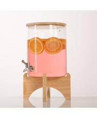 Patio Glass Drink Dispenser 5L