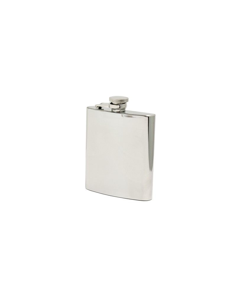 Stainless Steel Flask Chrome Finish