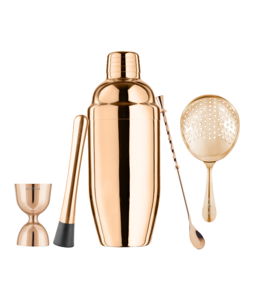 Final Touch |  Rose Gold Cocktail Set - 6 Items