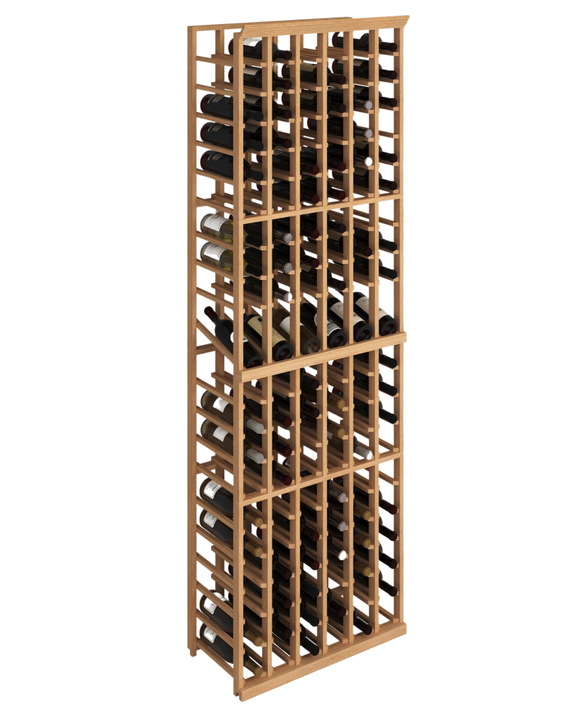 Elite Kit Rack |  Mahogany 6-Column Modular Locker