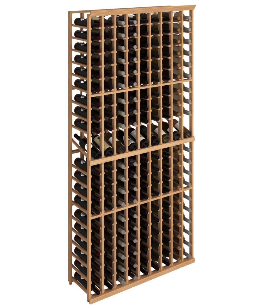 Elite Kit Rack |  Mahogany 9-Column Modular Locker