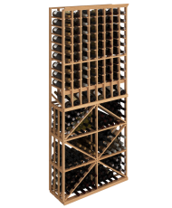 Elite Kit Rack |  Mahogany 8-Column & Diamond Rack