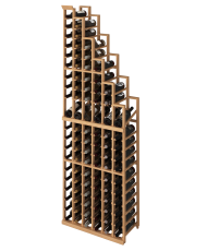 Elite Kit Rack  |   Mahogany Modular Right Cascade 6 Columns