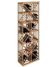 Elite Kit Rack - Double Colonne Diamant 144 Bouteilles