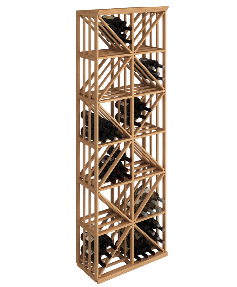 Elite Kit Rack |  Double Colonne Diamant 144 Bouteilles