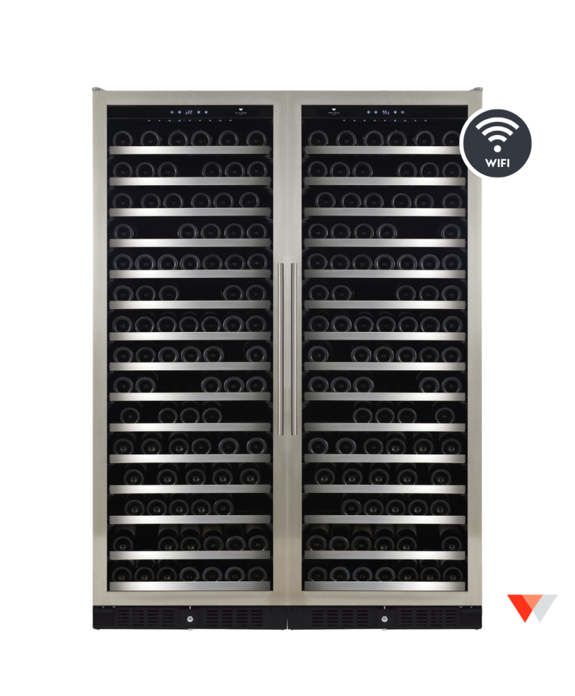 WineCell'R Wine Cellar - Diamond Collection | 362 Bottles - 2 Zones