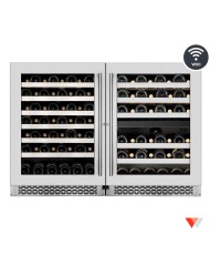 WineCell'R Cellar - Titanium Collection | 100 Bottles - 3 Zones