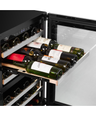 WineCell'R Cellar - Titanium Collection | 100 Bottles - 3 Zones