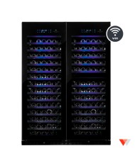 WineCell'R Wine Cellar - Diamond Black Pearl | 375 Bottles - 3 Zones