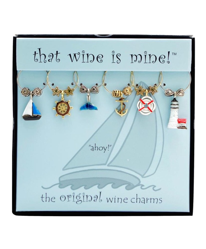 Wine Charm - Ahoy!