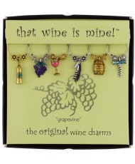 Wine Charm - Grapevine