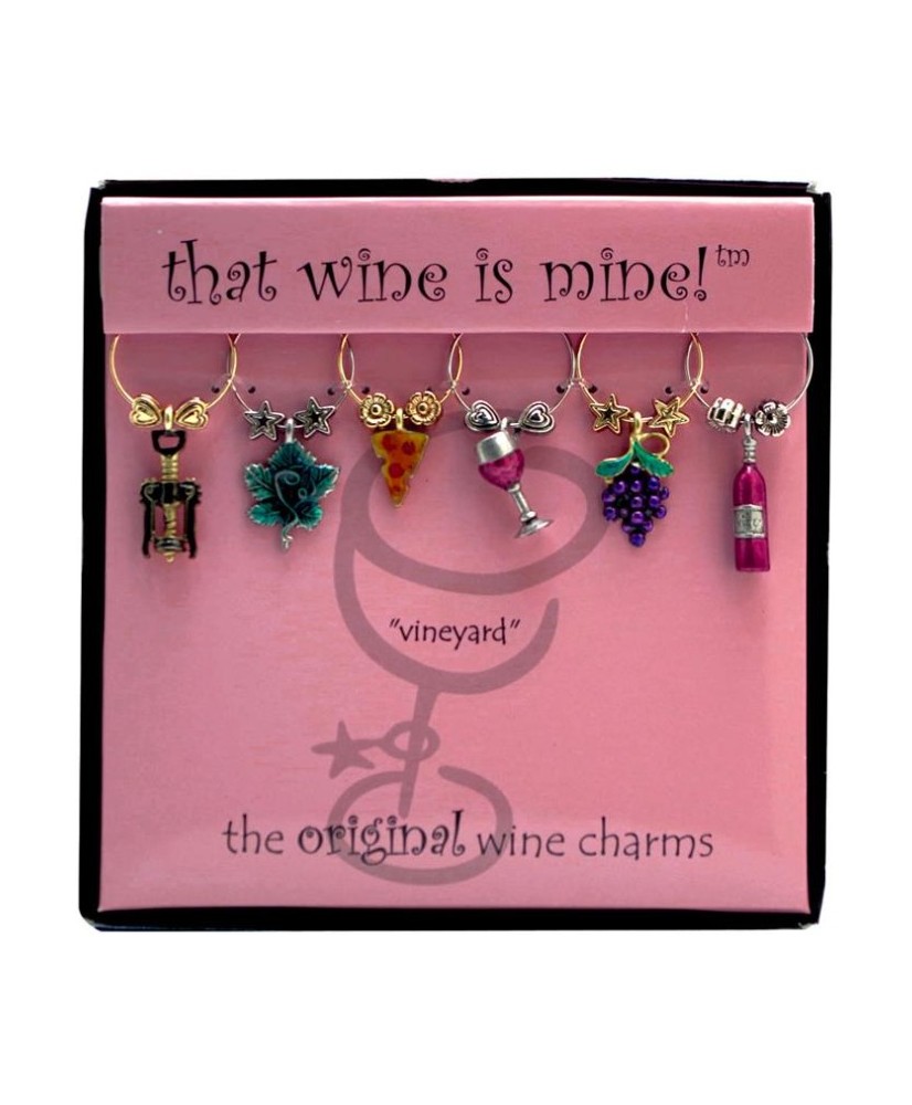 Wine Charm - Vineyard