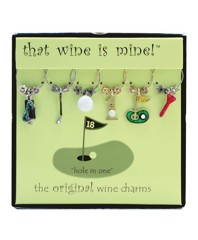 Wine Charm - Hole in One