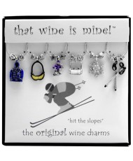 Wine Charm - Hit The Slopes