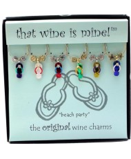 Wine Charm - Beach Party