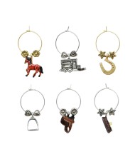 Wine Charm - Equestrian