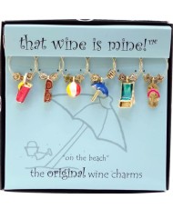 Wine Charm - On The Beach