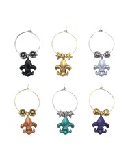 Wine Charm - Fleur de Lis