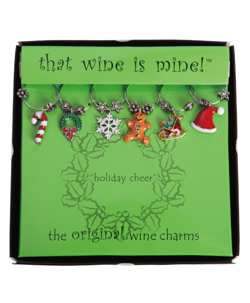 Wine Charm - Holiday Cheer