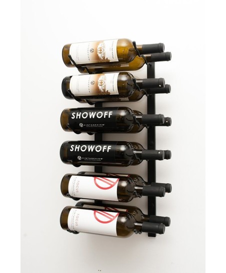 12 Bottles Wall Mounted Rack