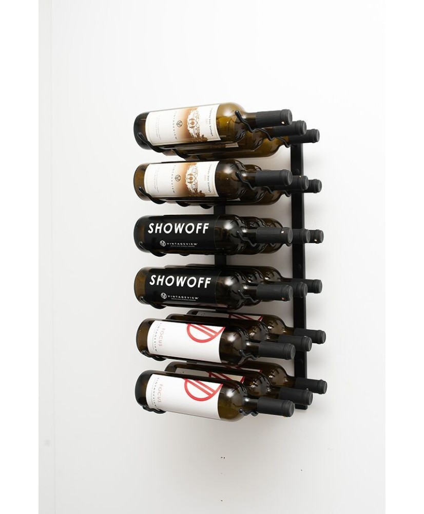18 Bottles Wall Mounted Rack