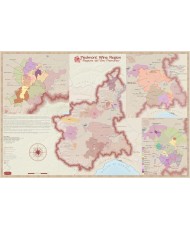 Mappe Vinicole Région de Piedmont