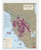 Mappe Vinicole Région de la Toscane