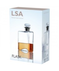 Flask Decanter Platinum Neck