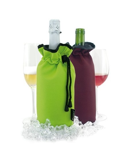 Cooler Pad for Wine & Champagne (Green/Grape)