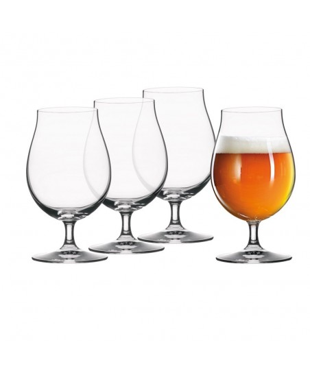 Set of 4 Beer Tulip Glass