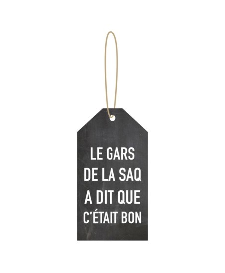 Wine Tag - Le Gars de la SAQ...