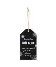 Wine Tag - Noël Blanc...