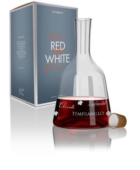 Wine decanter Red & White Ritzenhoff 3280004