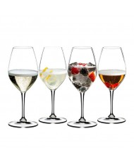 Set of 4 Riedel Champagne Glasses