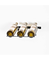 Wall Wine Rack - W Series - 3 Bottles