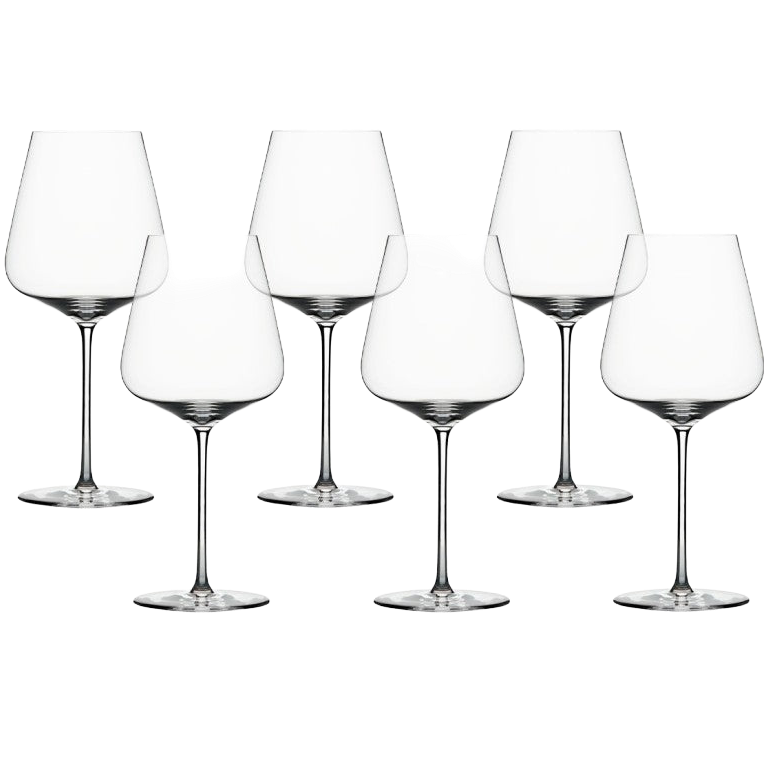 Ensemble de 6 verres à Bordeaux Zalto en cristal