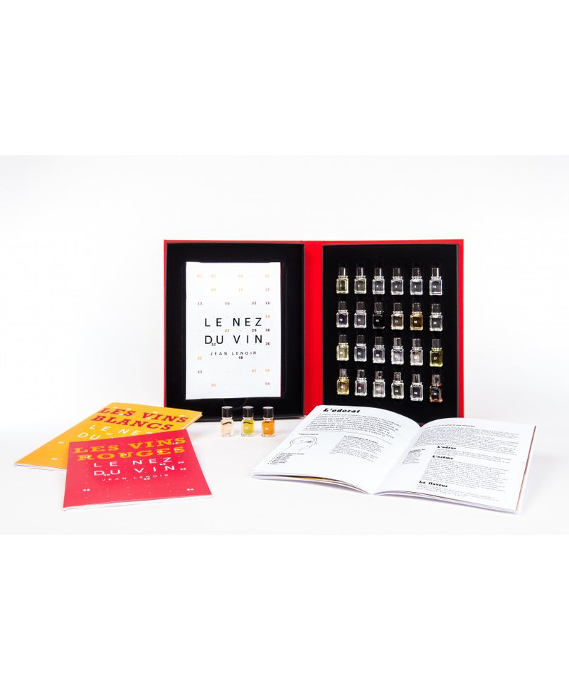 Le Nez du Vin - Coffret Duo Blanc et Rouge 24 arômes